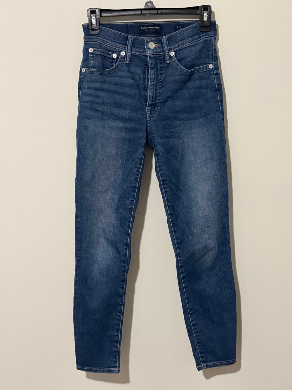 Lucky Brand Bridgette High-Rise Skinny Jeans – Women’s Size 2 – Dark Wash